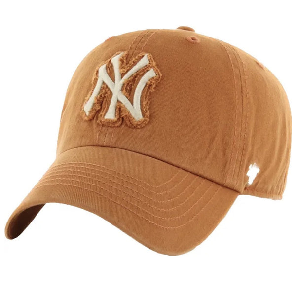 MLB New York Yankees ’47 Brand Chasm Burnt Clean Up Adjustable Hat