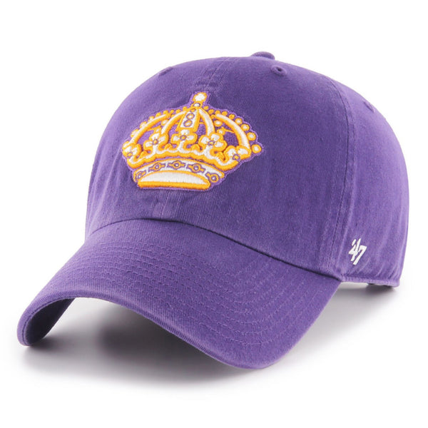 Los Angeles Kings Vintage NHL `47 Clean Up Hat - Purple