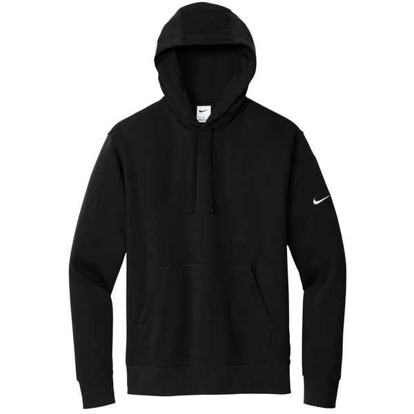 Nike Fleece Sleeve Swoosh Hoodie Black