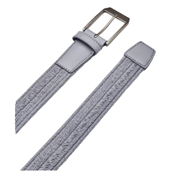 UA Men’s Braided Golf Belt Grey