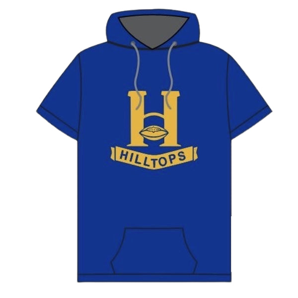 HT24 - Short Sleeve Hoodie - Royal