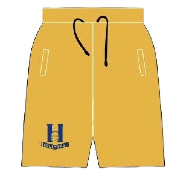 HT24 - Training Shorts with Pockets - Gold