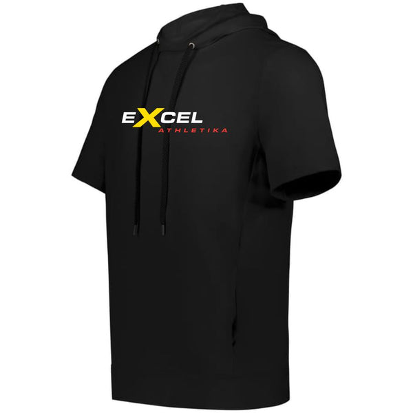 EX24 - Ventura Soft Knit Short Sleeve Hoodie - Black
