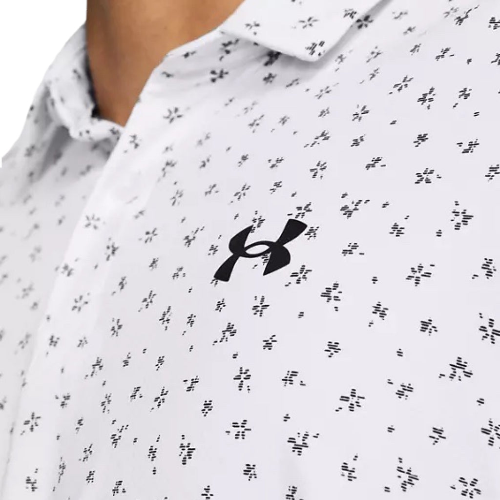 Under Armour ISO-Chill Printed Polo - White