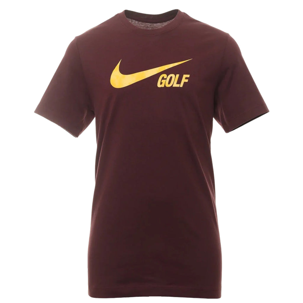 Nike Golf Swoosh Tshirt - Burgundy