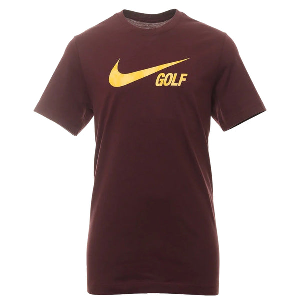 Nike Golf Swoosh Tshirt - Burgundy