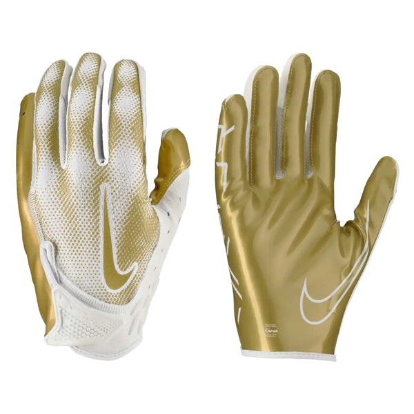 Nike Vapor Jet 7.0 Football Gloves - Metallic Gold