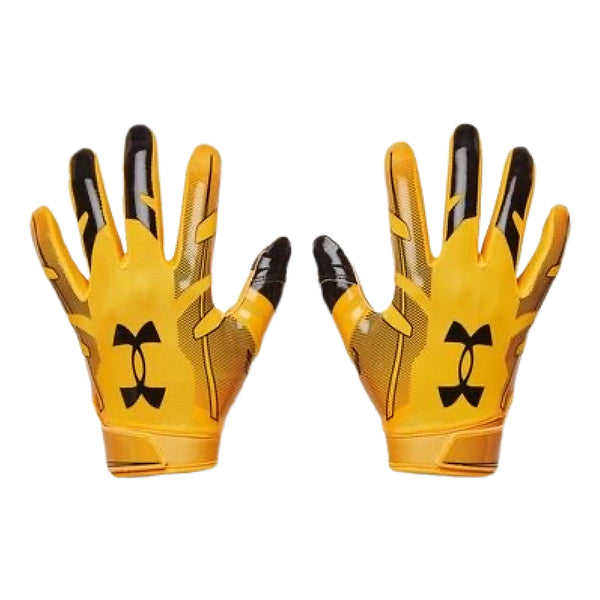 UNDER ARMOUR Football Gloves – Gold