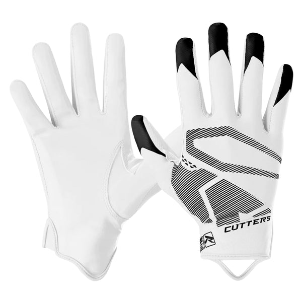 CUTTERS Rev4.0 Receiver Gloves - White/Black