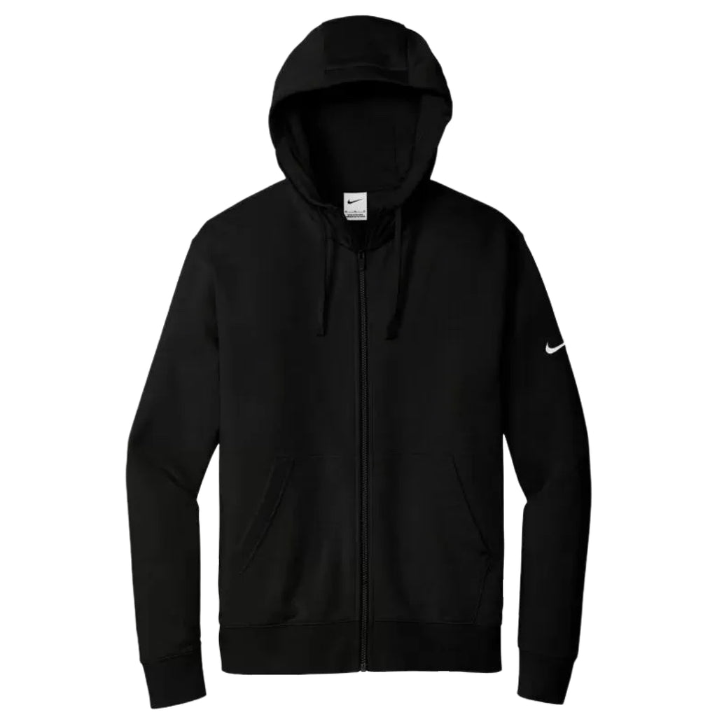 Nike Fleece Full Zip Hoodie - Black