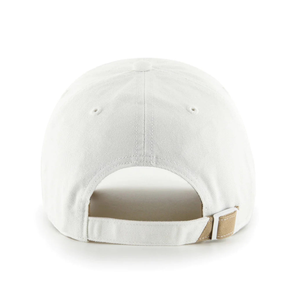 Montreal Expos MLB 47 Brand Men’s White/Khaki White Noise Clean Up Adjustable Hat