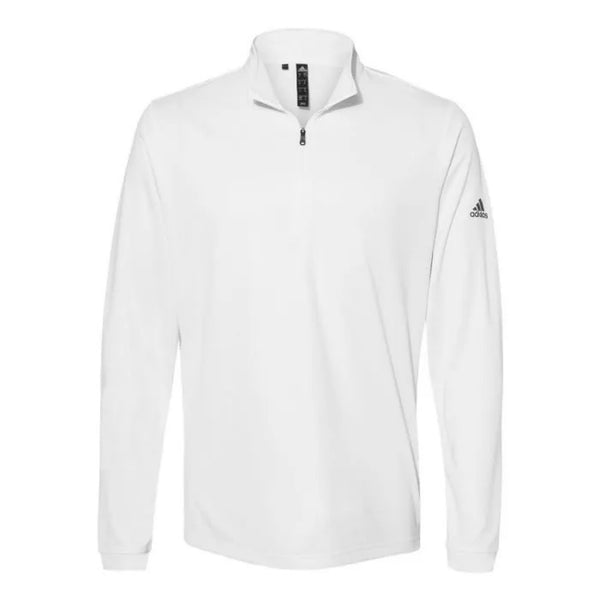 Adidas Lightweight Quarter-Zip Pullover White