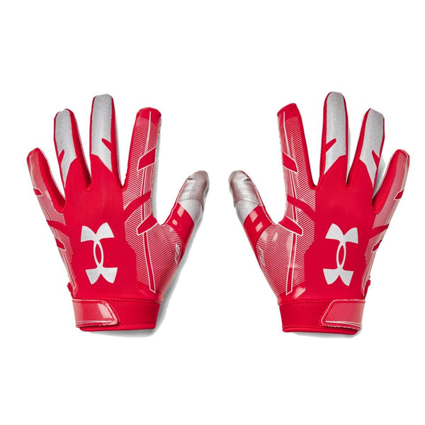 UNDER ARMOUR Football Gloves - RED