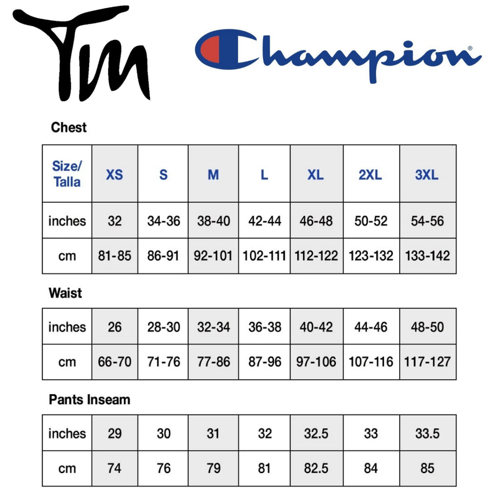 BAL23 - Champion Long Sleeve Cotton Tee - Light Steel